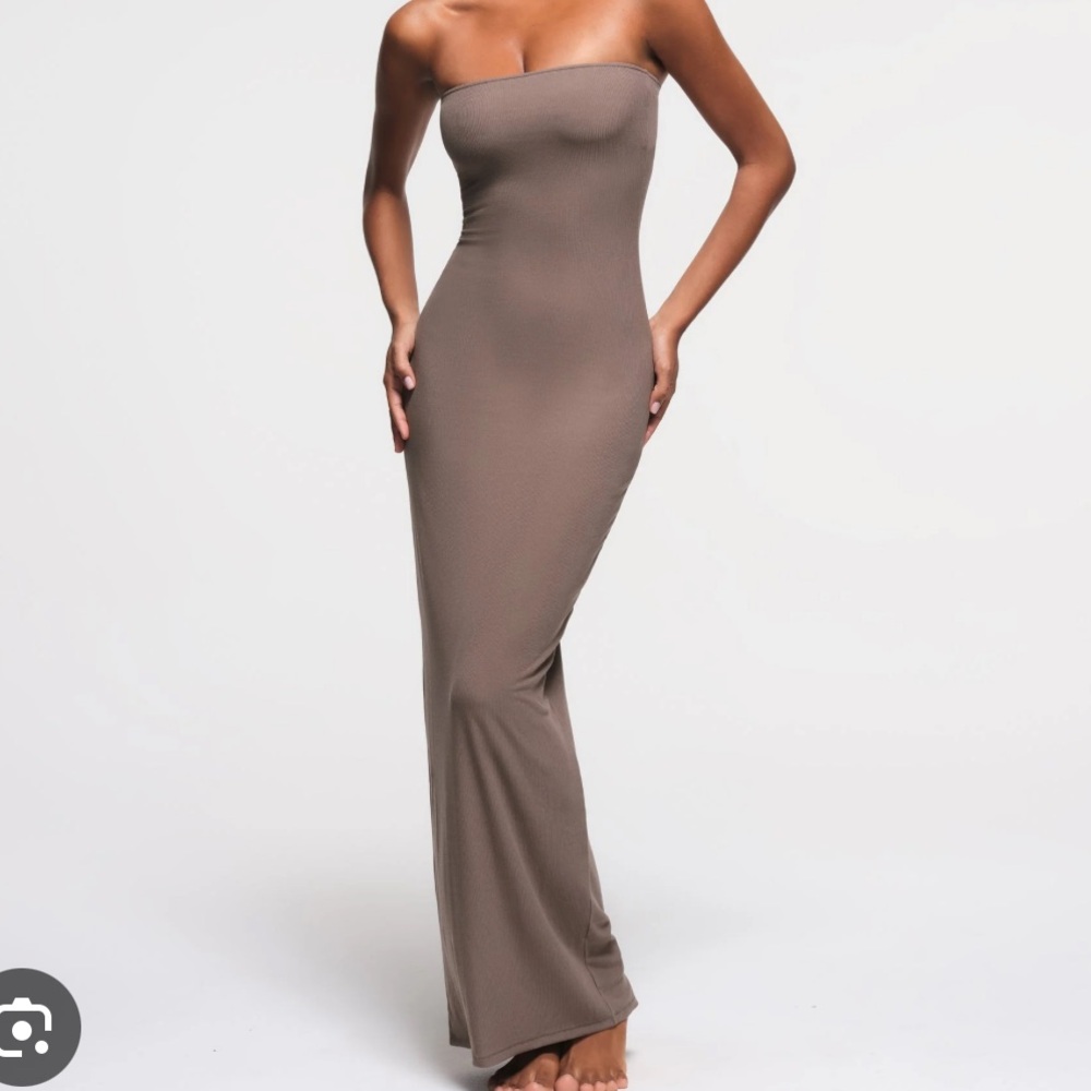 Skims Amethyst Soft Lounge Tube Dress Size Small